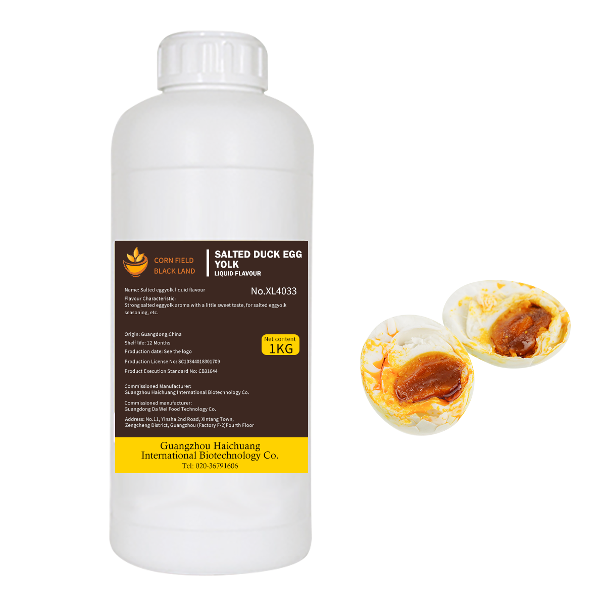 Salted Duck Egg Yolk Liquid Flavor